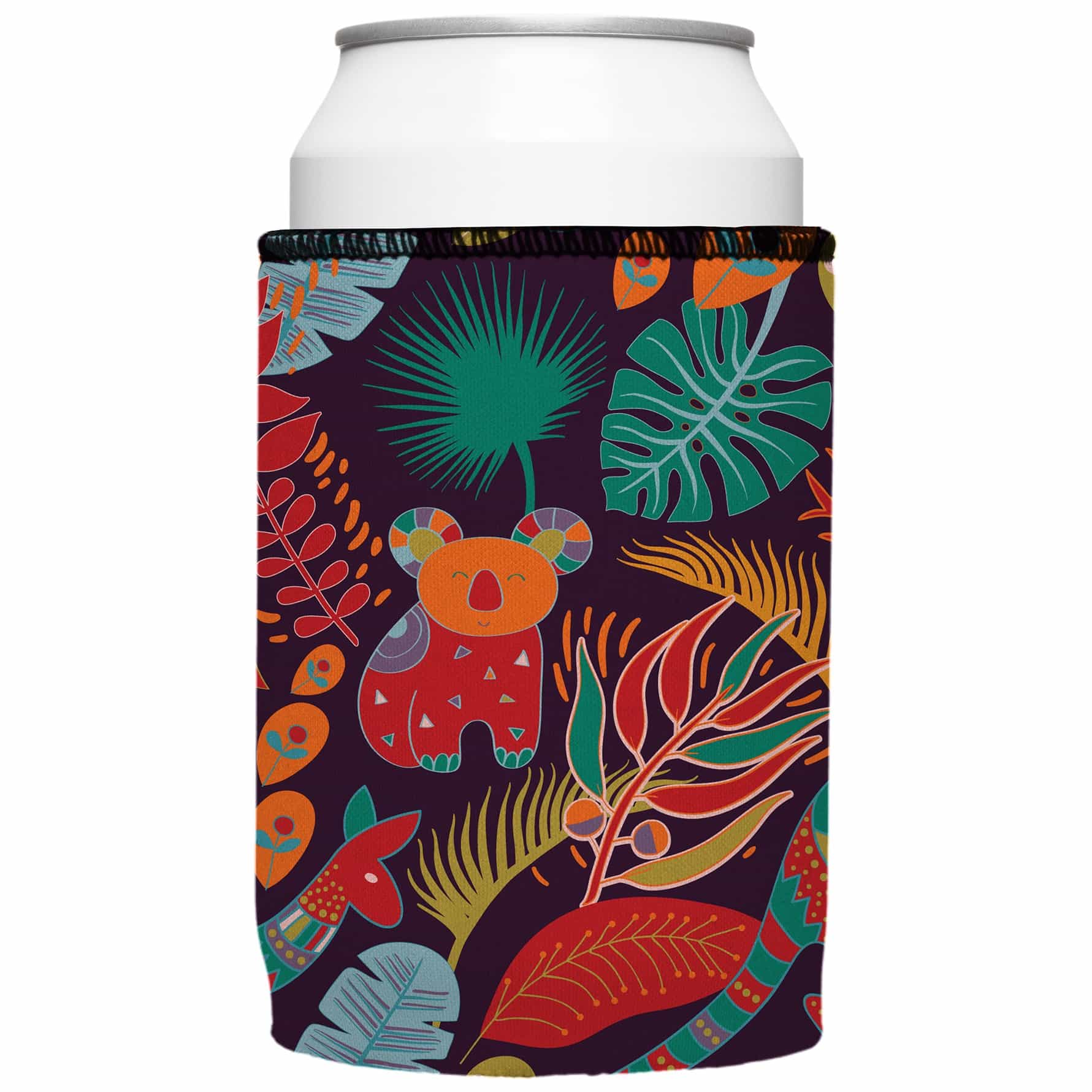 V570-ST-2028-A-202503260847-00 Australian Animals Stubby Cooler - Standard - Image 1