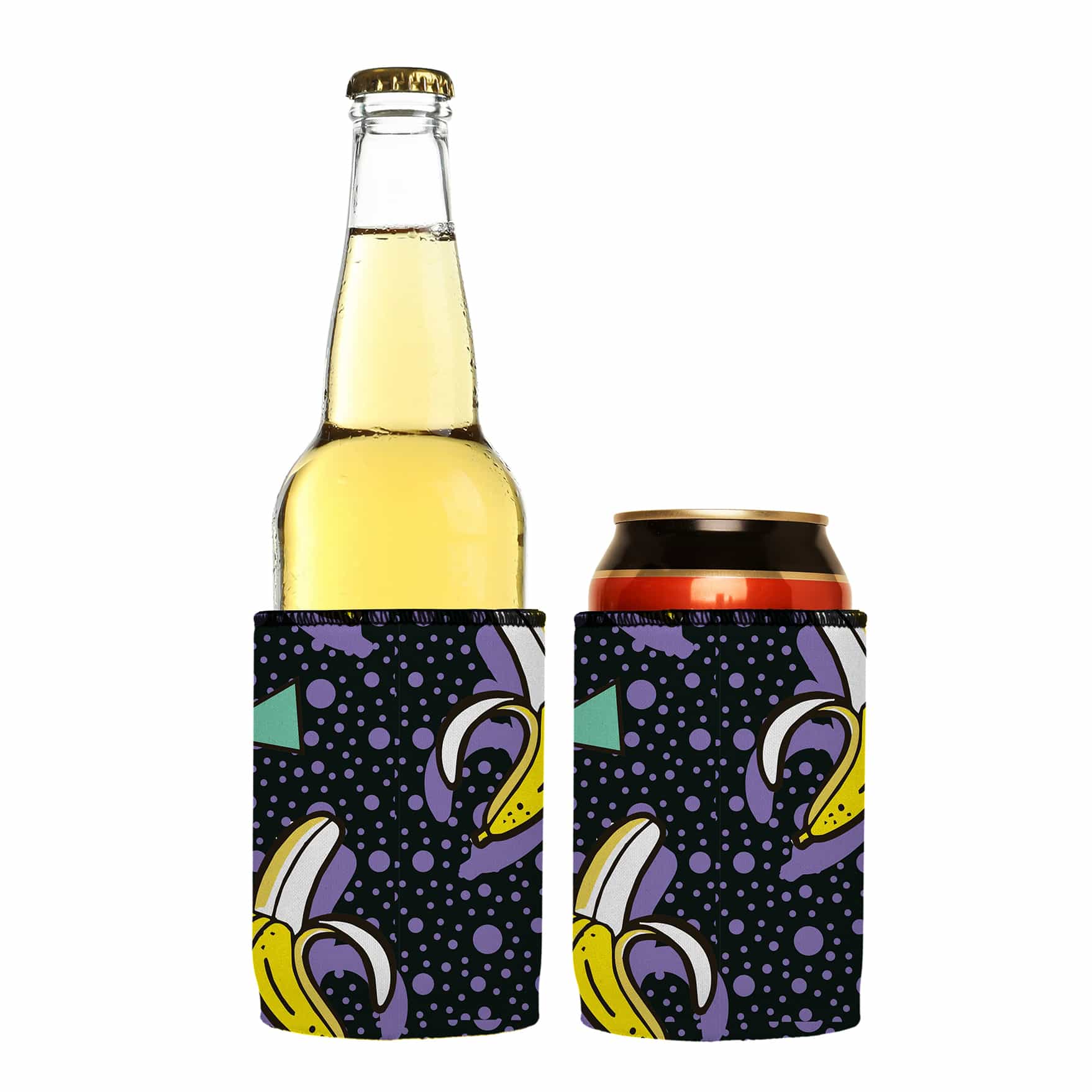 V570-ST-2756-A-2-202503260911-00 Go Bananas Stubby Cooler 2-Pack - Standard - Image 1