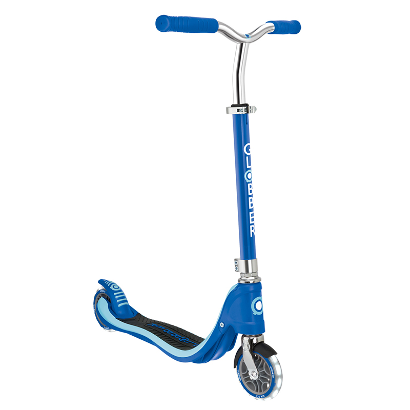 Globber FLOW 125 scooter lights - Blue