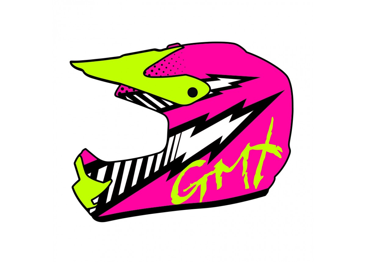 V572-GMX-021-003-130298-00 GMX Motocross Junior Helmet Pink - Large - Image 1