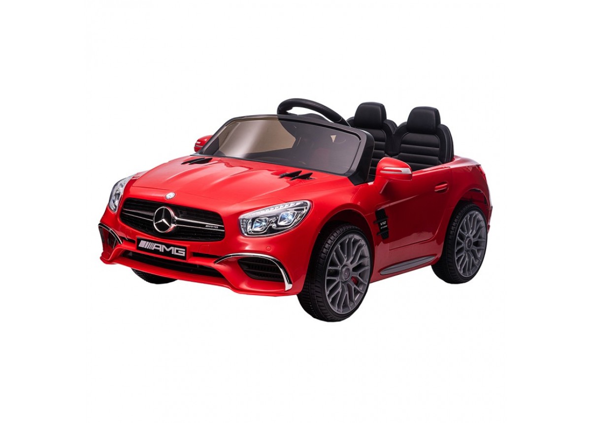 V572-GS-8610032A-RED-154802-00 Mercedes SL65 AMG Kids 12v Electric Ride On - Red - Image 1