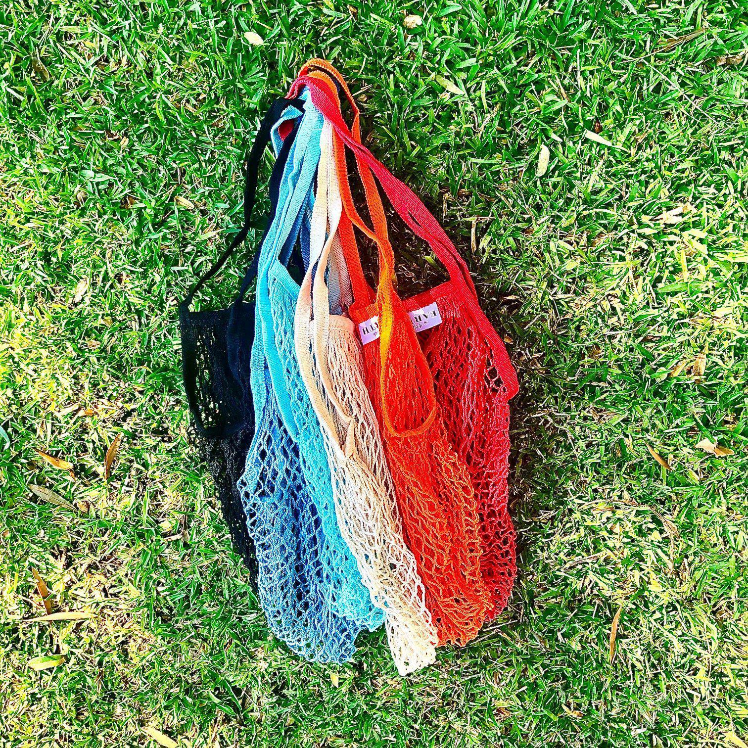 V573-MESHSHOP5-140252-00 5 PACK Mesh Shopping Bag Bundle - Image 1