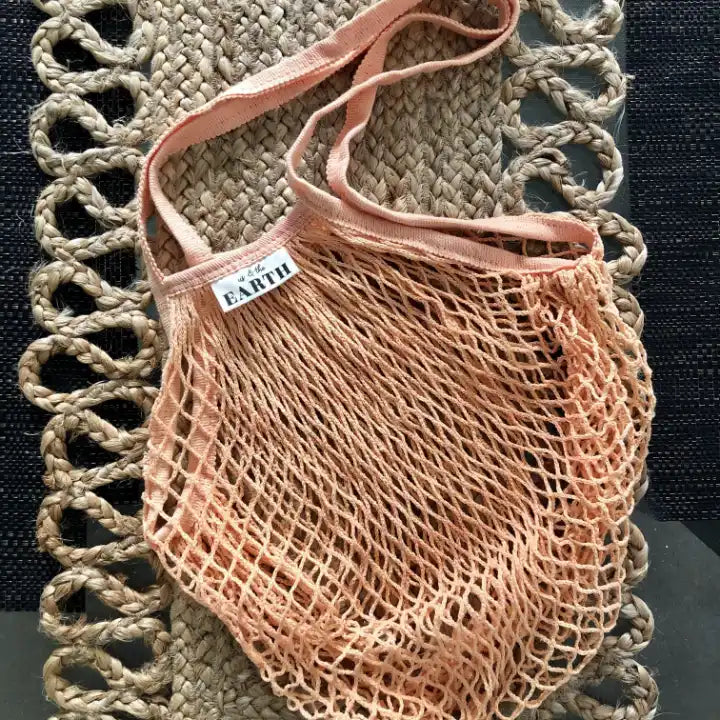 V573-MESHSHOPP-140165-01 Reusable Cotton Shopping Bag - Image 1