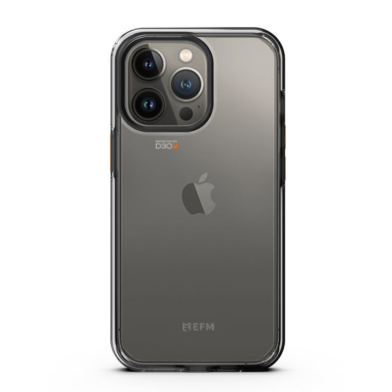 V578-EFCDUAE193SCL-226637-00 EFM Aspen Case Armour with D3O 5G Signal Plus for iPhone 13 Pro Max (6.7") - Slate Clear - Image 1