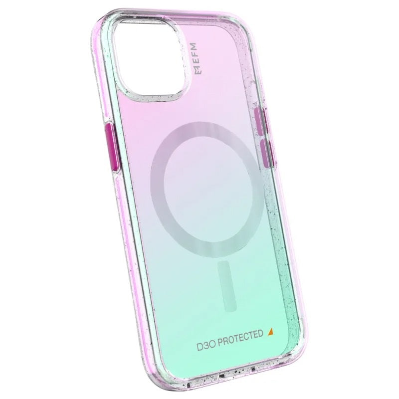 V578-EFCDUAE198GLP-226660-00 EFM Aspen Armour MagSafe Case with D3O Crystalex For iPhone 14 Pro Max - Glitter Pearl - Image 1
