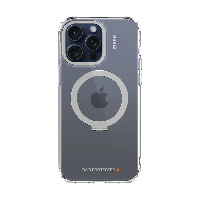 V578-EFCTAAE606CLE-226568-00 EFM Alta Case Armour with D3O BIO For iPhone 15 Pro - Clear - Image 1