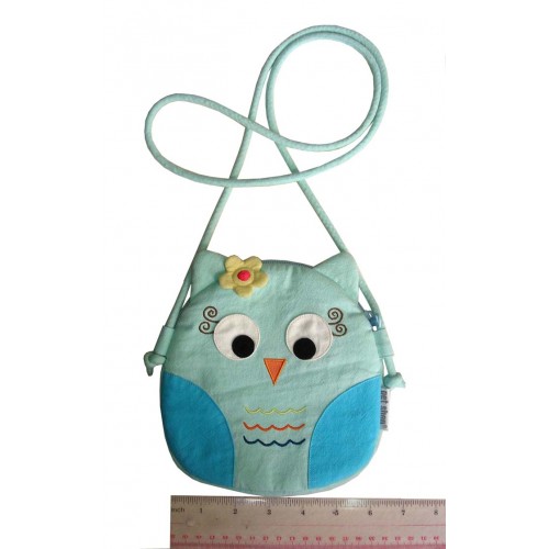 V59-307-01_2 Owl Pouch Light Blue - Image 1