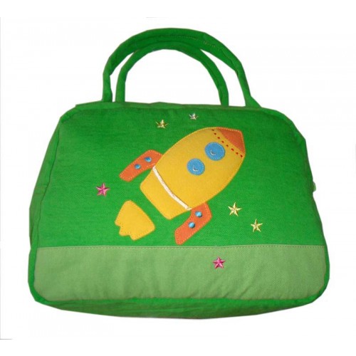 V59-313-Green-01_2 Rocket Lunch Box Cover Green - Image 1