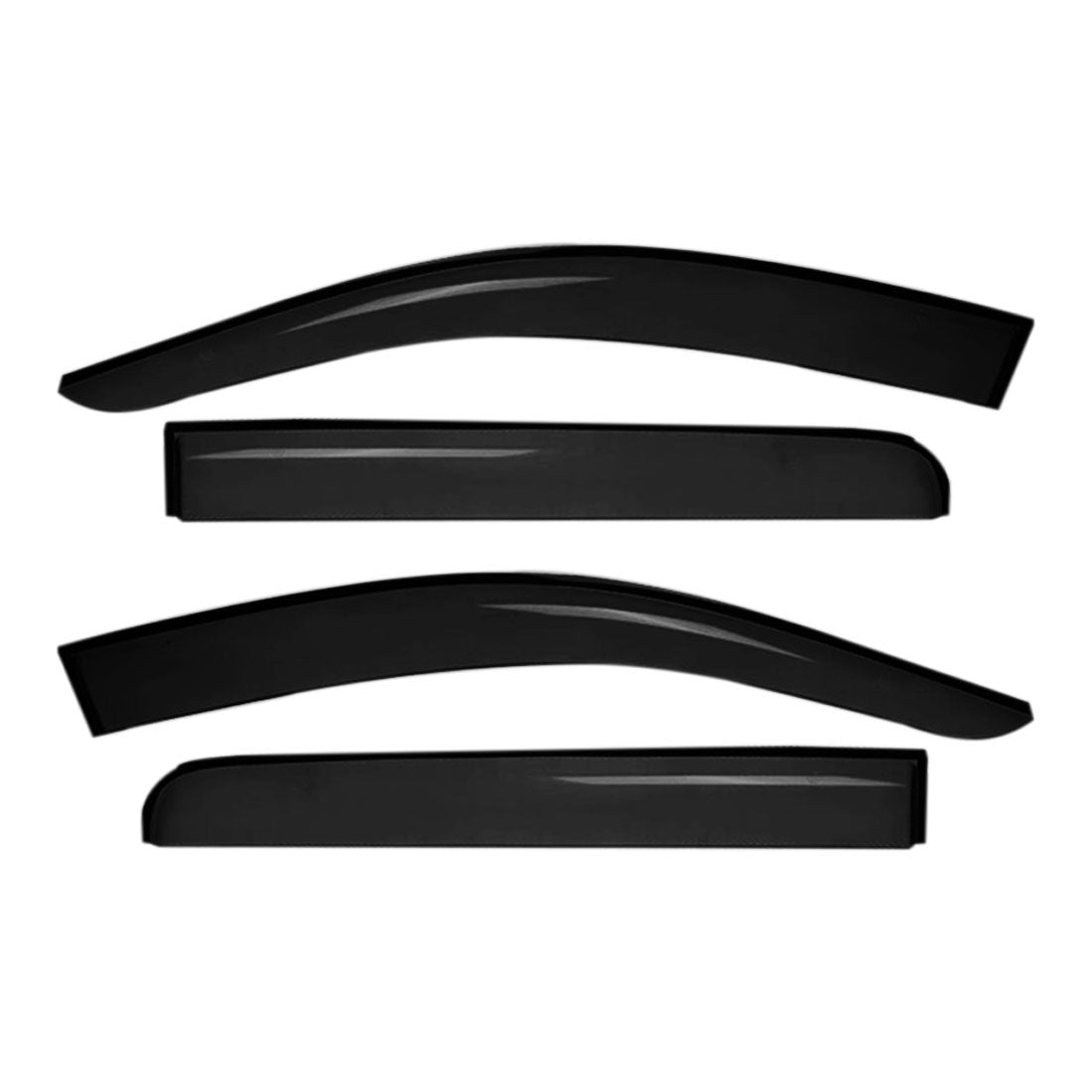 V610-WEASHIE-HIL-15-218813-00 Weather shields Window Visors weathershields Toyota Revo Hilux Dual Cab 2015 - 2019 - Image 1