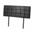 PU Leather Double Bed Deluxe Headboard Bedhead - Black