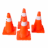 4pcs 45cm Road Traffic Cones Reflective Overlap Parking Emergency Safety Cone