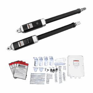 1000KG 20W Solar Double Swing Auto Motor Remote Gate Opener