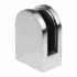 Brushed Nickel Bracket for Glass Balustrade Panels - Set of 2
