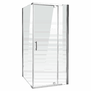 Shower Screen 1000x700x1900mm Framed Safety Glass Pivot Door By Della Francesca