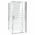 Shower Screen 1000x900x1900mm Framed Safety Glass Pivot Door By Della Francesca