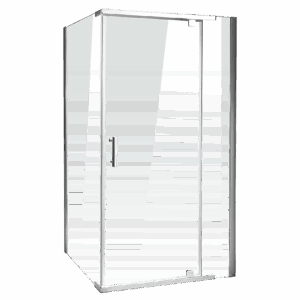 Shower Screen 1200x700x1900mm Framed Safety Glass Pivot Door By Della Francesca