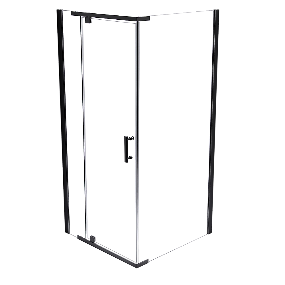 V63-829221-6321e23620a90.1000x1000-00 Shower Screen 1200x700x1900mm Framed Safety Glass Pivot Door By Della Francesca - Image 1
