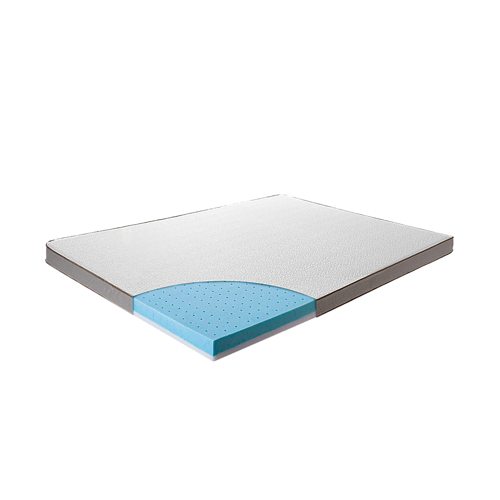 V63-835401-628333238bc75.1000x1000-00 Palermo Double Memory Foam Mattress Topper Cooling Gel Infused CertiPUR Approved - Image 1