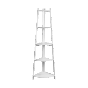 Corner Ladder Shelf Bookcase Display Storage Unit