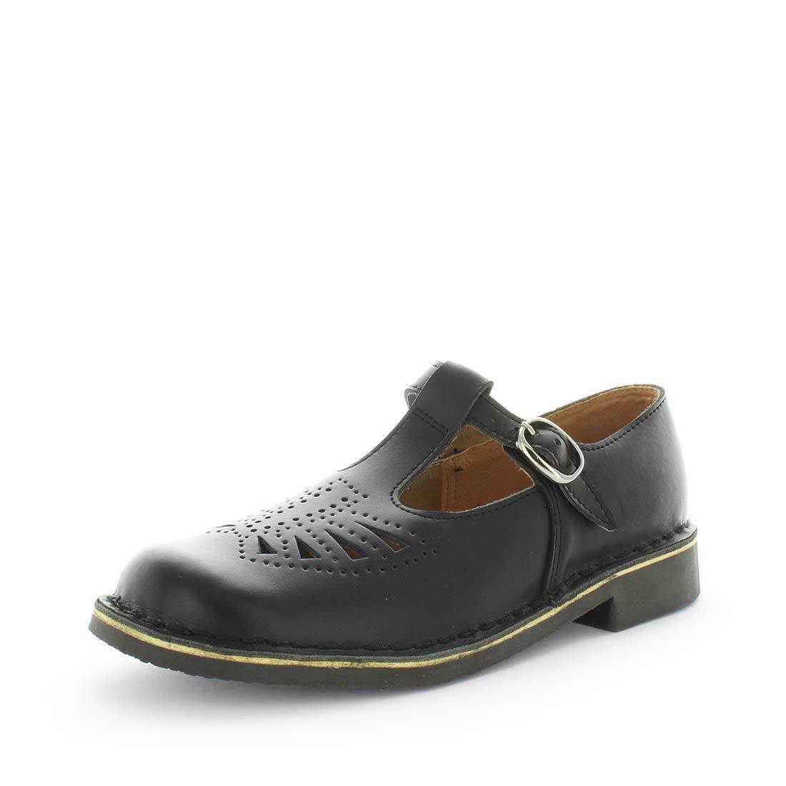 V717-9333333040216-192099-00 WILDE SCHOOL Girl's JENNY-Snr School Black/Smooth Shoe 9US - Image 1