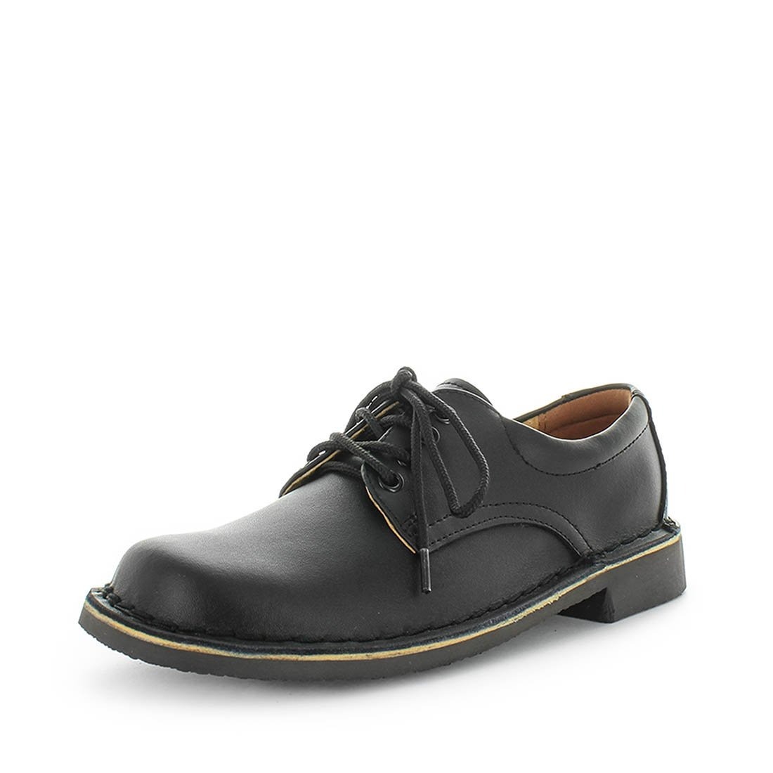 V717-9333333040926-192130-00 WILDE SCHOOL Girl's JEZRA-Snr School Black/Smooth Shoe 8US - Image 1