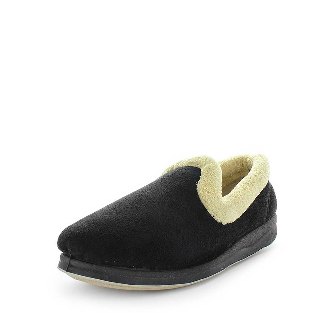 V717-9333333104598-186926-00 Panda PEMILLE Slippers Uggs Black Shoe 10 - Image 1