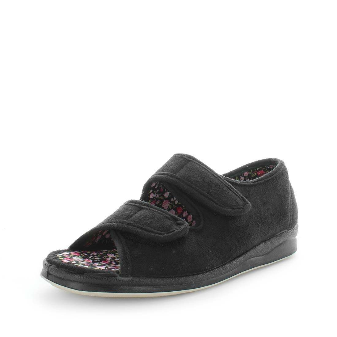 V717-9333333509270-186975-00 Panda PENTICE Slippers Uggs Black Shoe 9 - Image 1