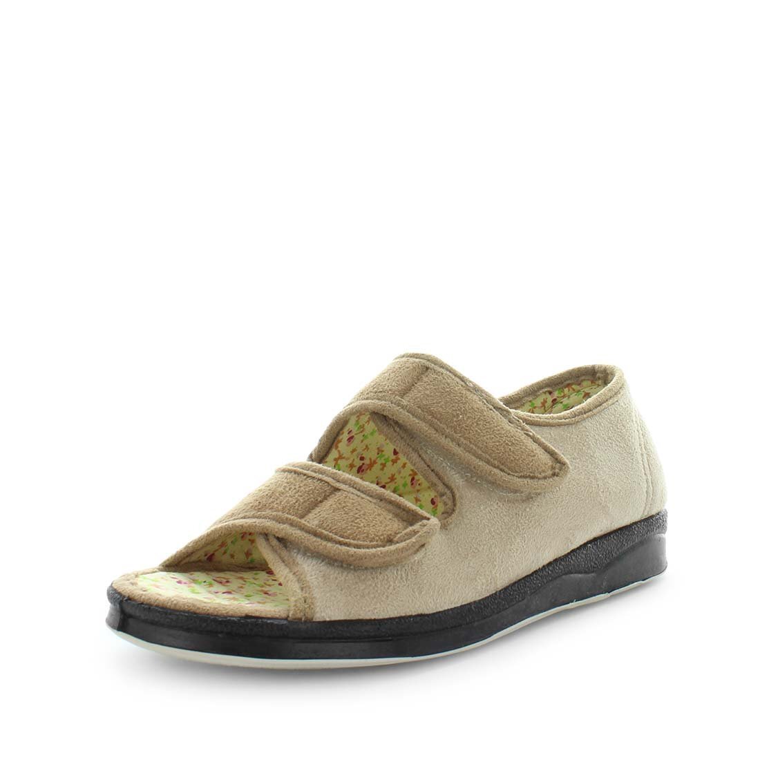V717-9333333509317-186978-00 Panda PENTICE Slippers Uggs Camel Shoe 6 - Image 1