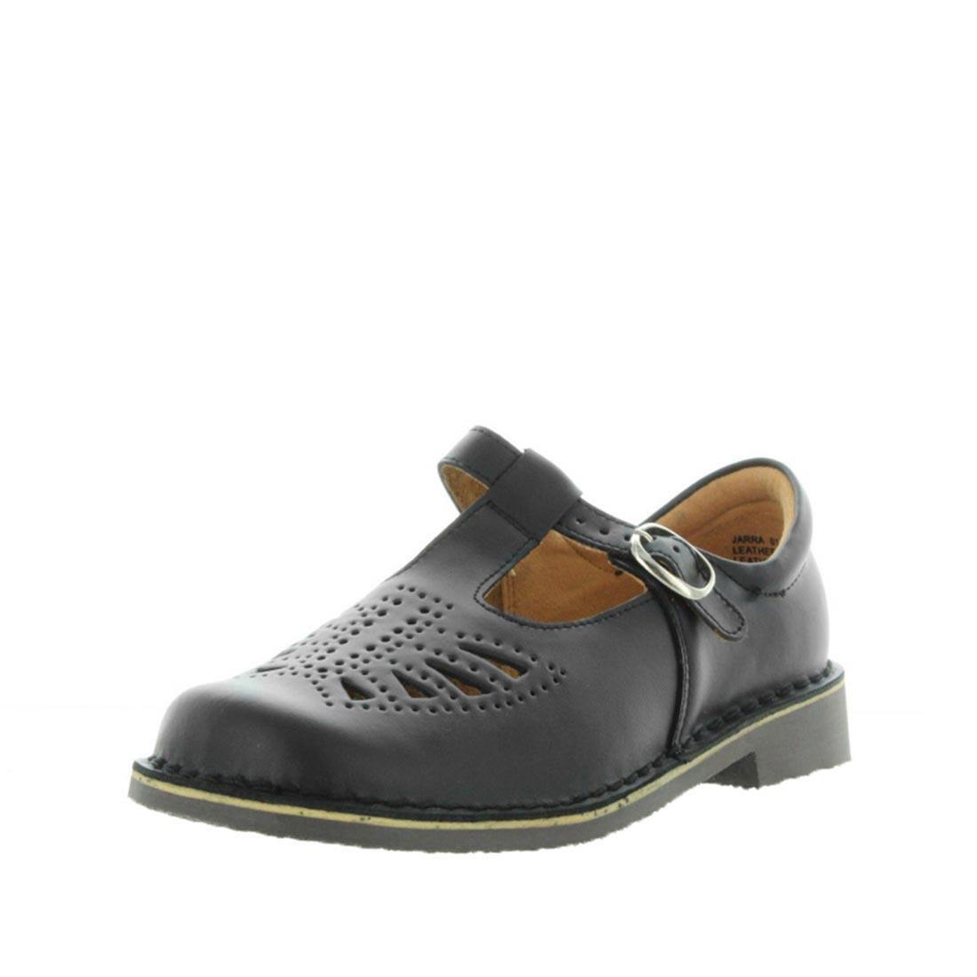 V717-9333333650163-192218-00 WILDE SCHOOL Girl's JARRA School Black/Smooth Shoe 9US - Image 1