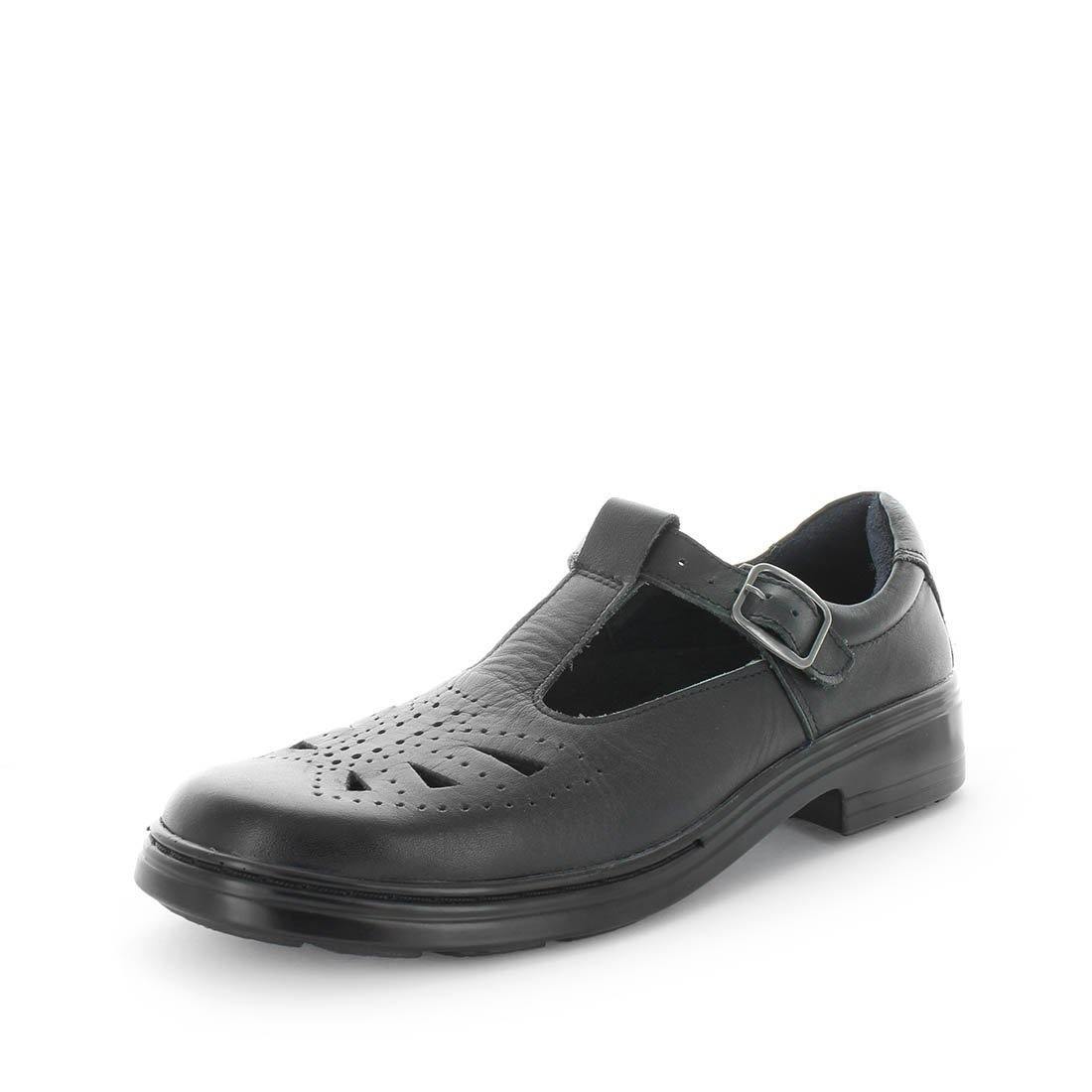 V717-9333333721672-192244-00 WILDE SCHOOL Girl's JESSE School Black Smooth Shoe 10US - Image 1