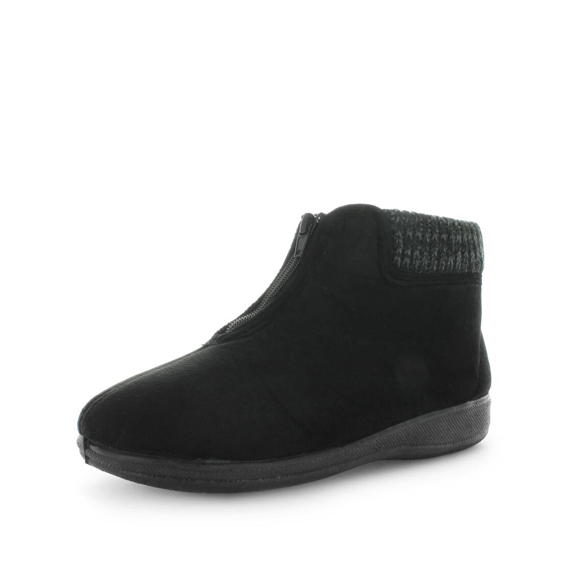 V717-9333333732968-187045-00 Panda PECLAIRE Slippers Uggs Black Shoe 8 - Image 1