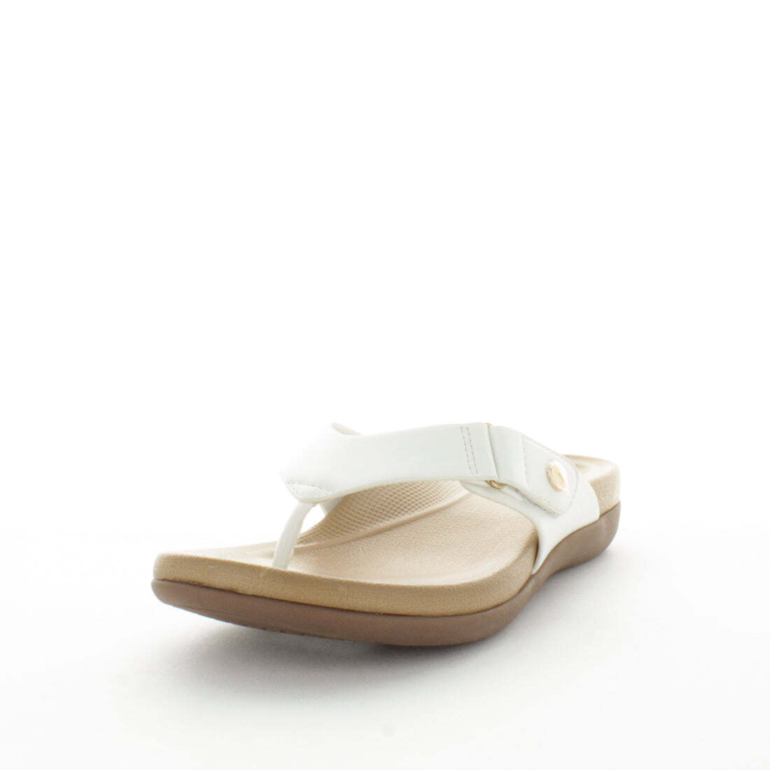 V717-AMESPY-WHITE-39-193834-00 AEROCUSHION Women's MESPY Slides White Shoe 39EU - Image 1