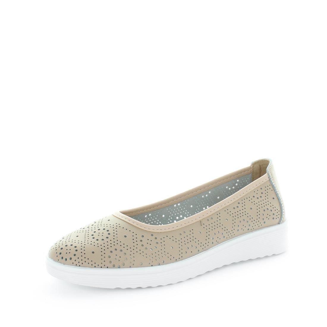 V717-JBCARIN-BEIGE-40-188303-00 JUST BEE Women's CARIN Flats Beige 40EU - Image 1