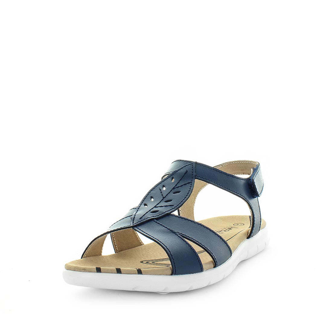 V717-JBCATHAY-NAVY-37-188197-00 JUST BEE Women's CATHAY Sandals Navy 37EU - Image 1