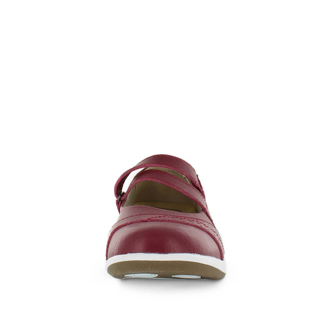 V717-JBCECILIA-BURGUNDY-37-188442-00 JUST BEE Women's CECILIA Loafers / Slip ons Burgundy 37EU - Image 1