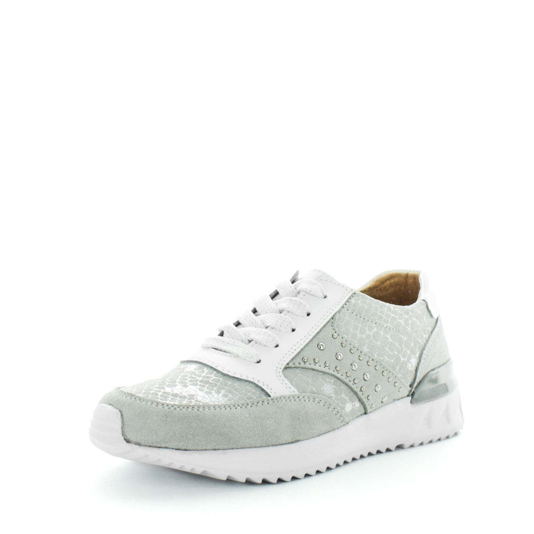 V717-JBCHELLI-SILVERPRINT-40-188188-00 JUST BEE Women's CHELLI Sneakers Silver Print 40EU - Image 1