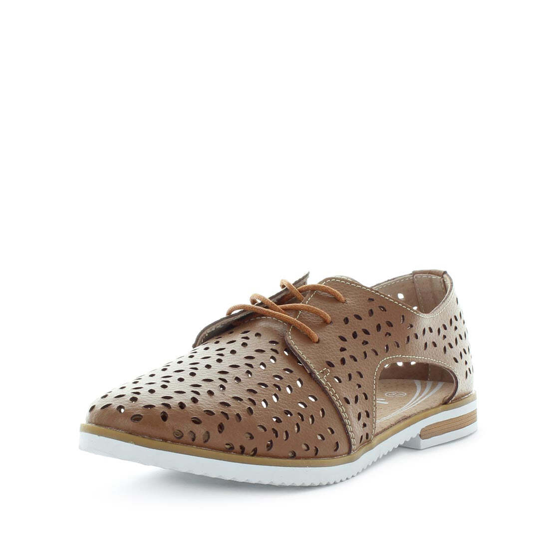 V717-JBCHICKY-TAN-38-188439-00 JUST BEE Women's CHICKY Flats Tan 38EU - Image 1