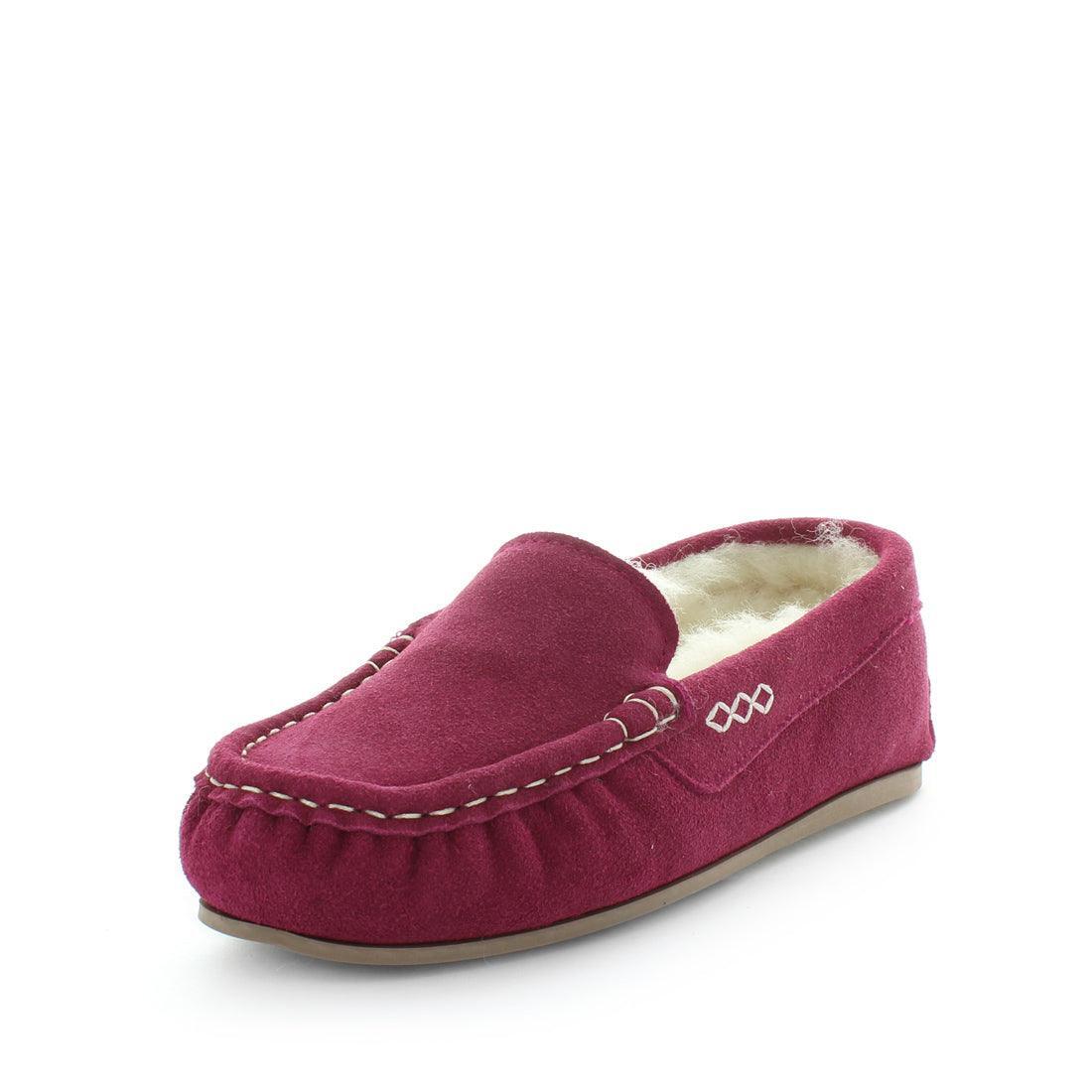 V717-JBCRISPY-BURGUNDY-11-189084-00 JUST BEE Women's CRISPY Slippers Burgundy 11US - Image 1