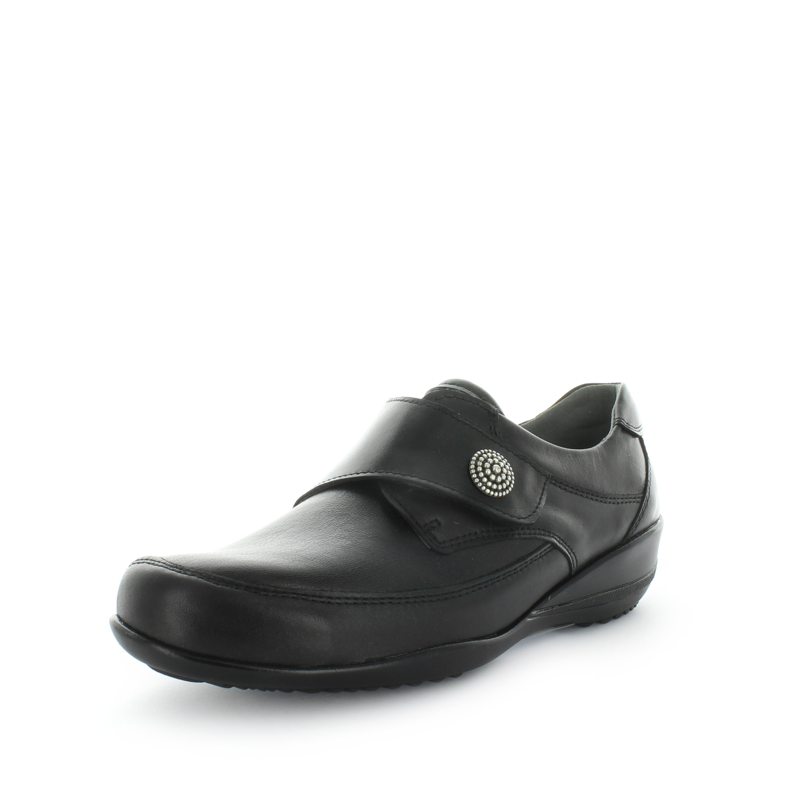 V717-KFKIANA-BLACK-38-192994-00 KIARFLEX Women's KIANA Loafers / Slip ons Black Shoe 38EU - Image 1