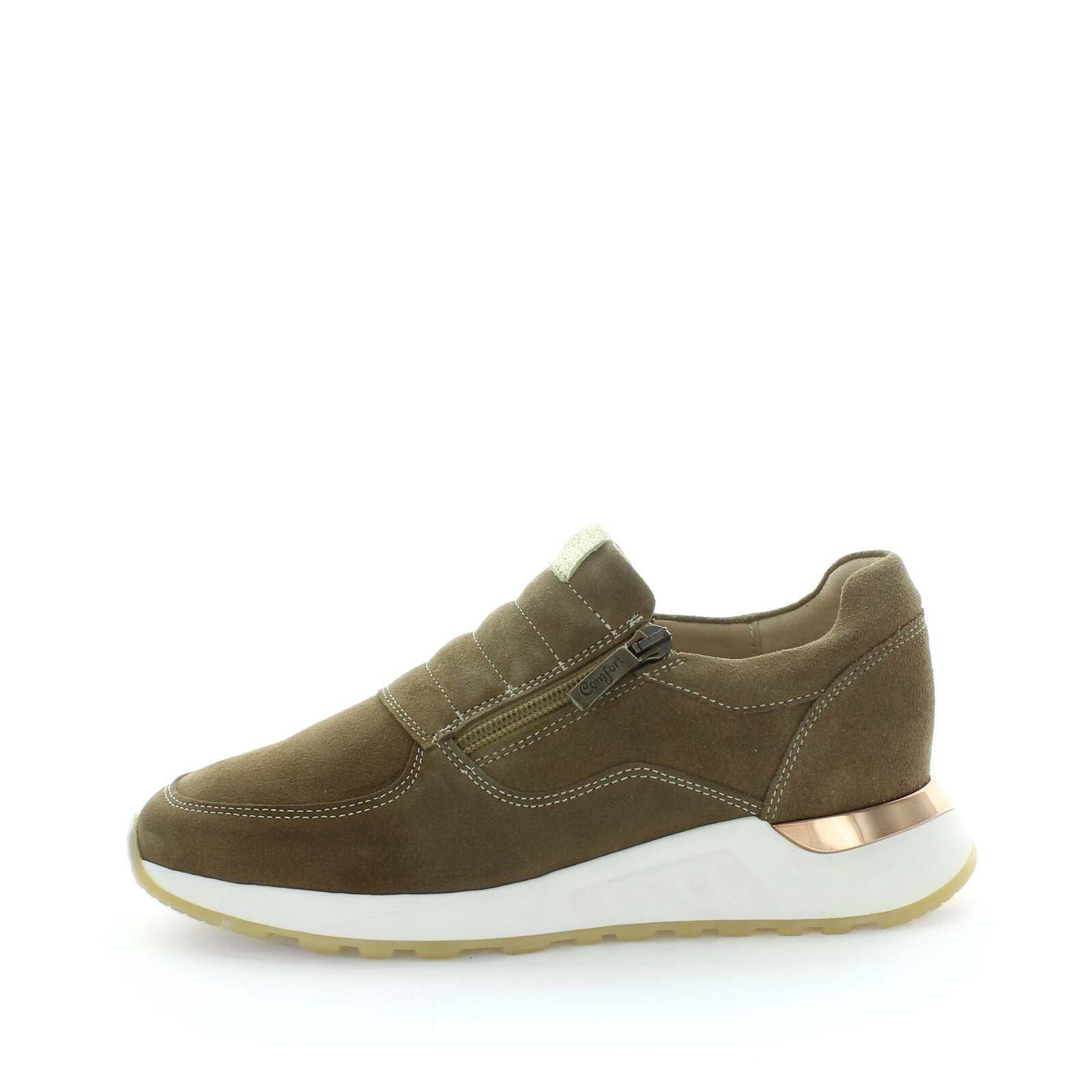 V717-KFKOLADA-TAUPE-38-193562-00 KIARFLEX Women's KOLADA Sneakers Taupe Shoe 38EU - Image 1