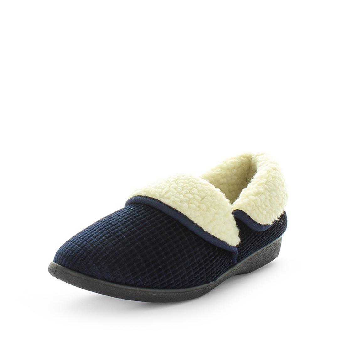 V717-PEBA4-NAVY-6-186412-00 Panda PEBA4 Slippers Uggs Navy Shoe 6 - Image 1