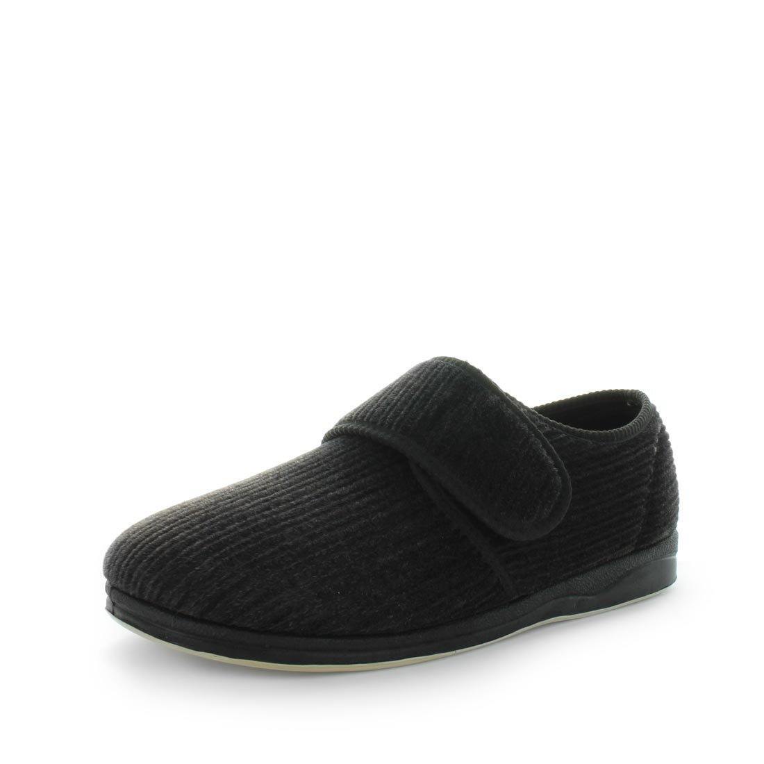 V717-PELI-BLACKCORD-9-187320-00 Panda PELI Slippers Uggs Black Cord Shoe 9 - Image 1