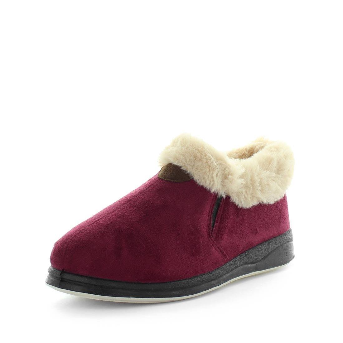 V717-PELIVIA-BURGUNDY-7-187451-00 Panda PELIVIA Slippers Uggs Burgundy Shoe 7 - Image 1