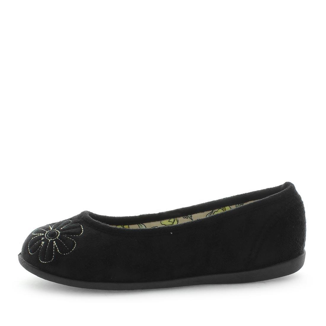 V717-PEMARIA-BLACK-5-186452-00 Panda PEMARIA Slippers Uggs Black Shoe 5 - Image 1