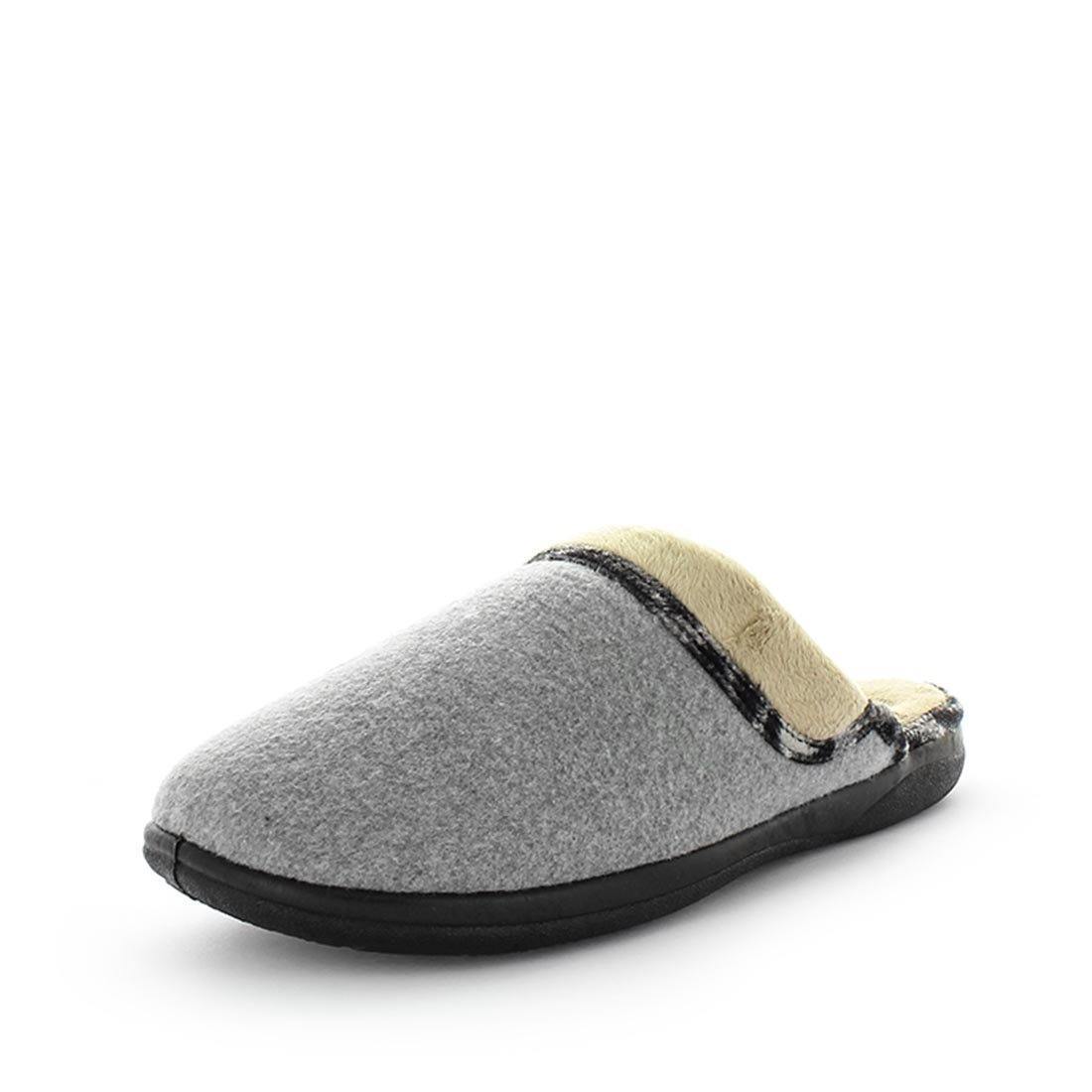 V717-PENGEL-GREY-6-186889-00 Panda PENGEL Slippers Uggs Grey Shoe 6 - Image 1