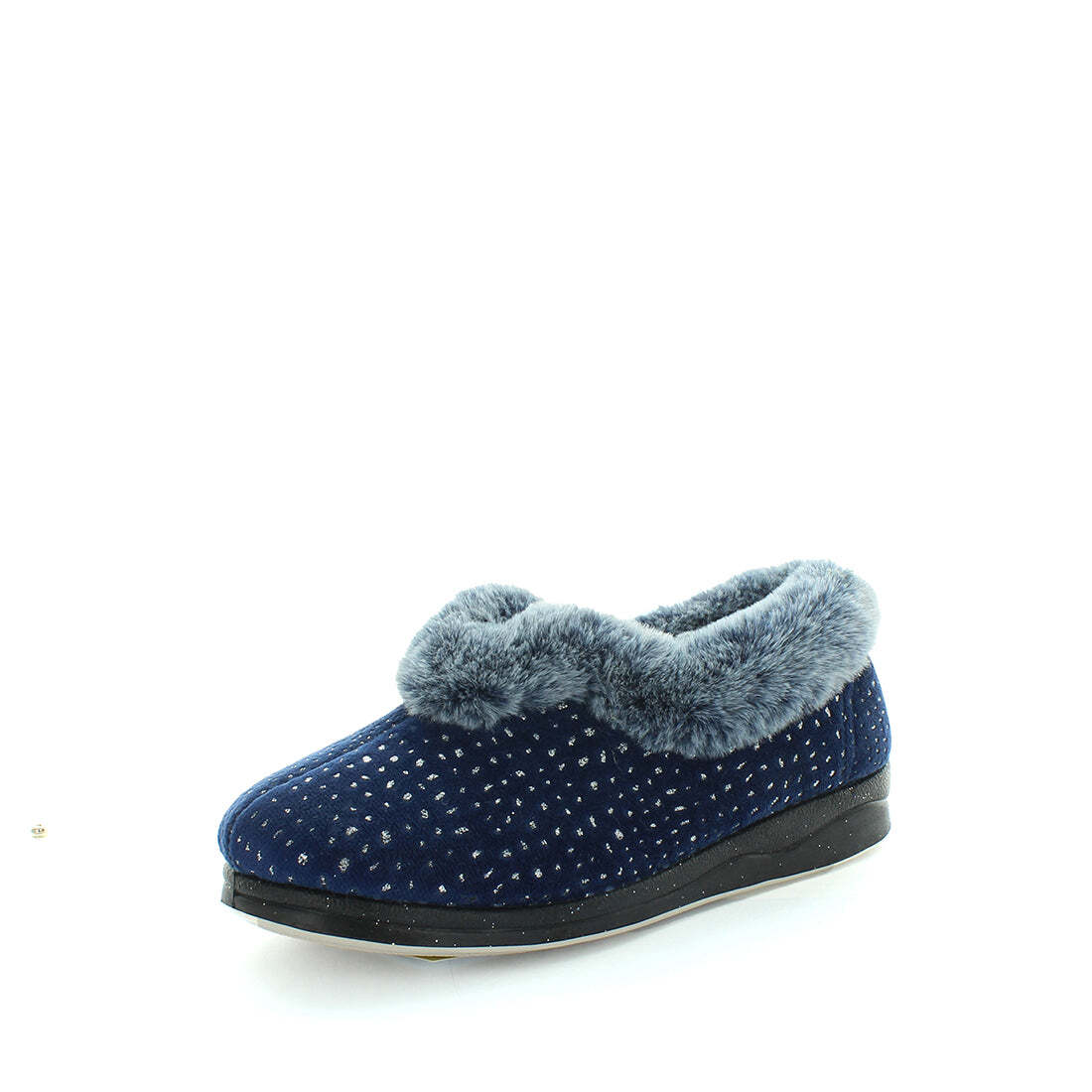 V717-PERIANA-NAVY-5-186860-00 Panda PERIANA Slippers Uggs Navy Shoe 5 - Image 1