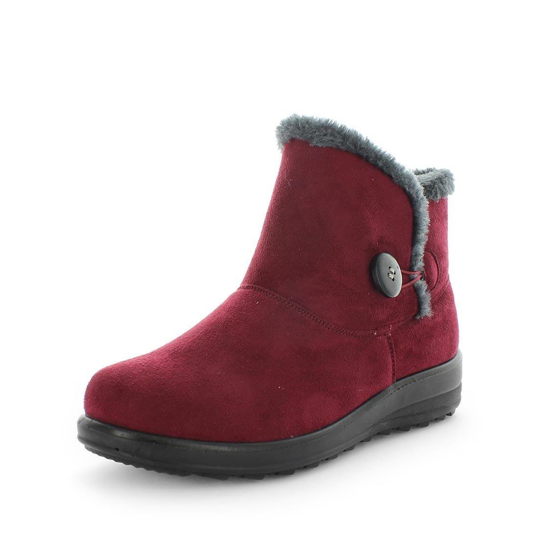 V717-PEUGENIA-BURGUNDY-6-186769-00 Panda PEUGENIA Slippers Uggs Burgundy Shoe 6 - Image 1