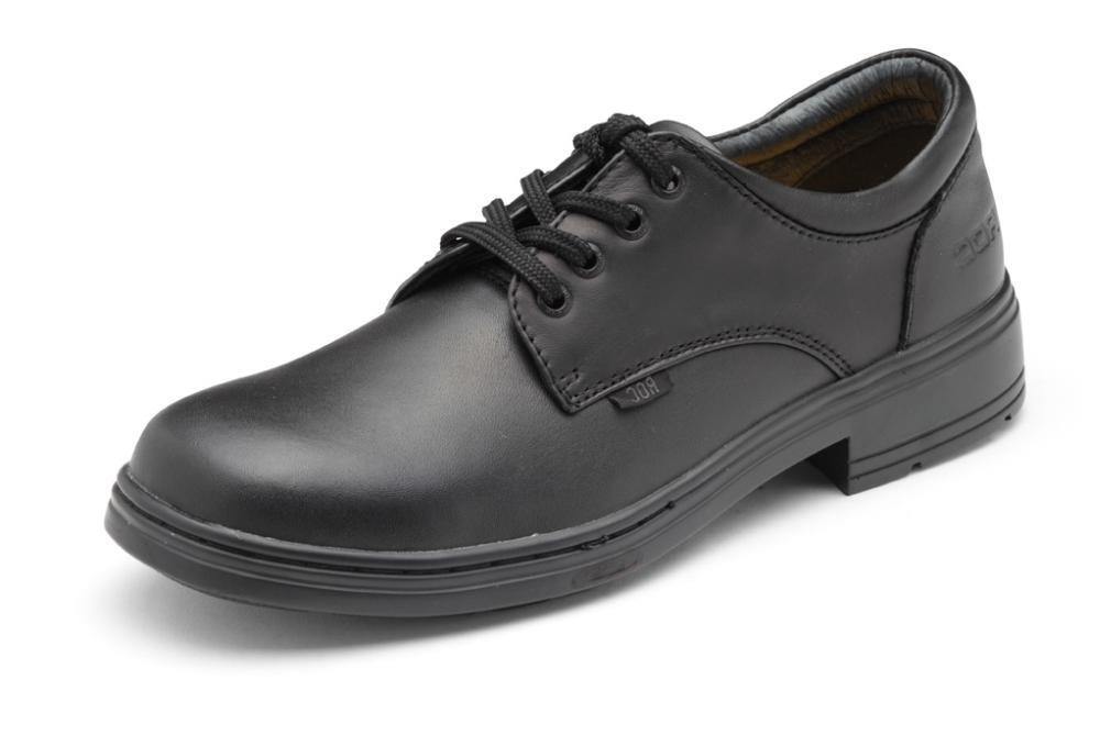 V717-RLARRIKIN-BLACK-8-193899-00 ROC SHOES Girl's LARRIKIN School Black Shoe 8US - Image 1