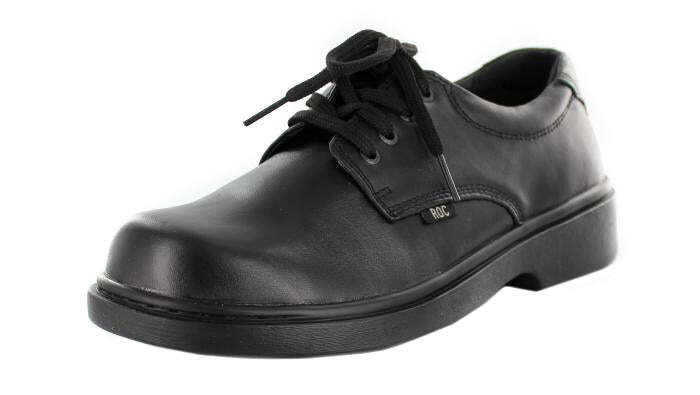 V717-RSTROBE-BLACK-85-193988-00 ROC SHOES Girl's STROBE School Black Shoe 8.5US - Image 1