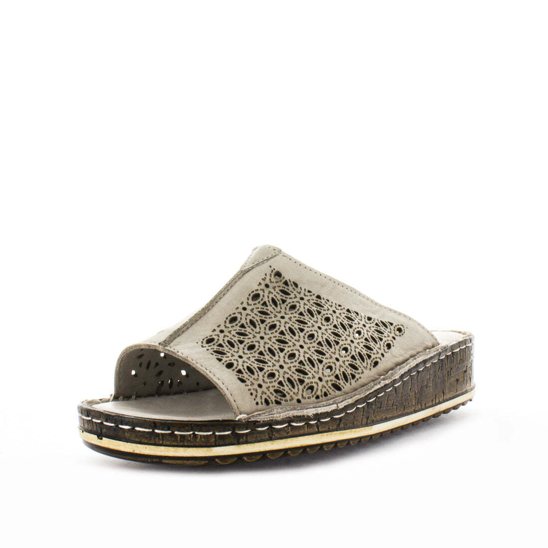 V717-STBAISHA-TAUPE-37-194149-00 SOFT TREAD ALLINO Women's BAISHA Loafers / Slip ons Taupe Shoe 37EU - Image 1